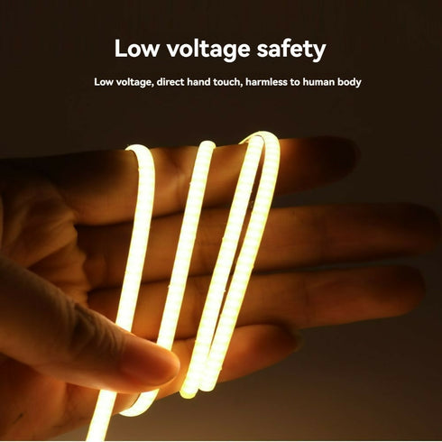 Led COB Strip Light 24V 10M Blue